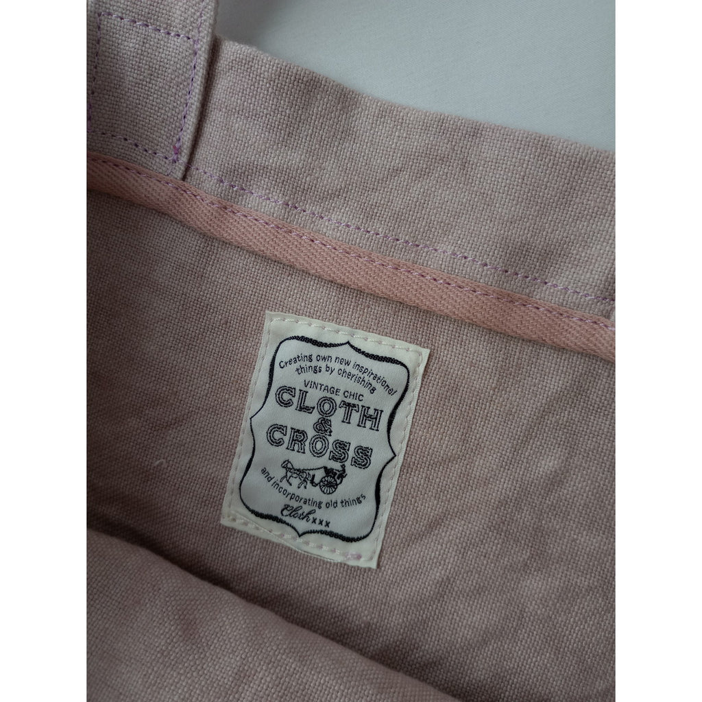 Cloth＆Cross クロスアンドクロス 雅姫 妄想カフェ chamomile トートバッグ ピンク 【中古】