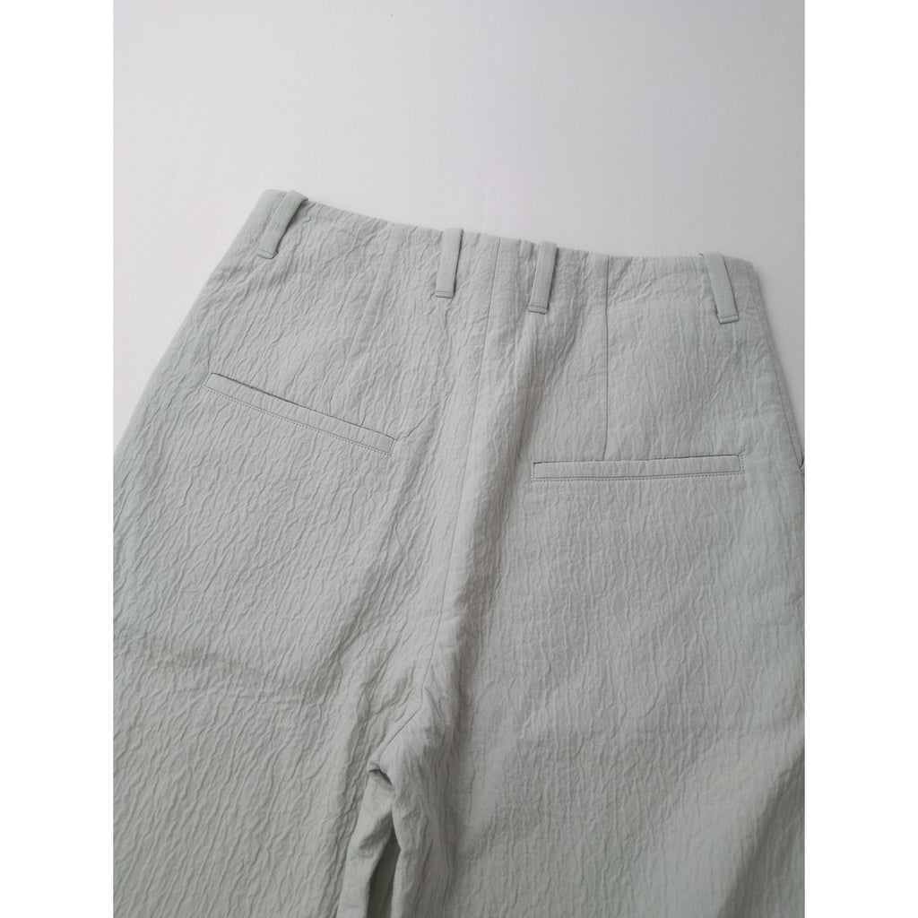 mina perhonen ミナペルホネン moon sand ムーンサンド パンツ コットン 綿 100％ ライトブルー 36 【中古】