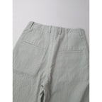 mina perhonen ミナペルホネン moon sand ムーンサンド パンツ コットン 綿 100％ ライトブルー 36 【中古】