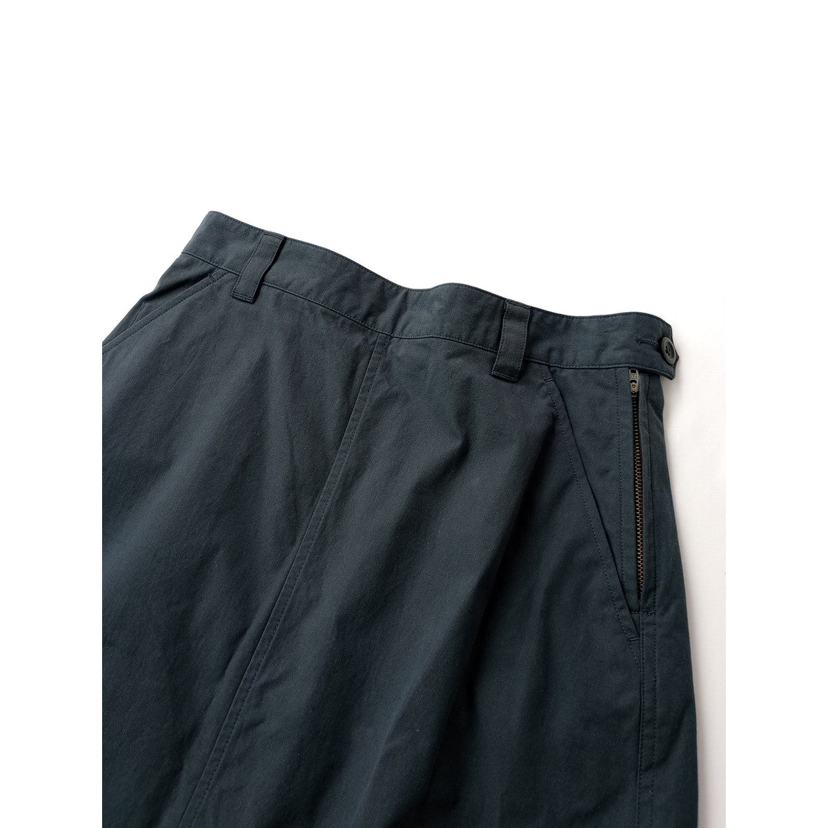 MHL. エムエイチエル マーガレットハウエル  VINTAGE COTTON PLAINWEAVE ロング スカート コットン 綿 100％1  【中古】