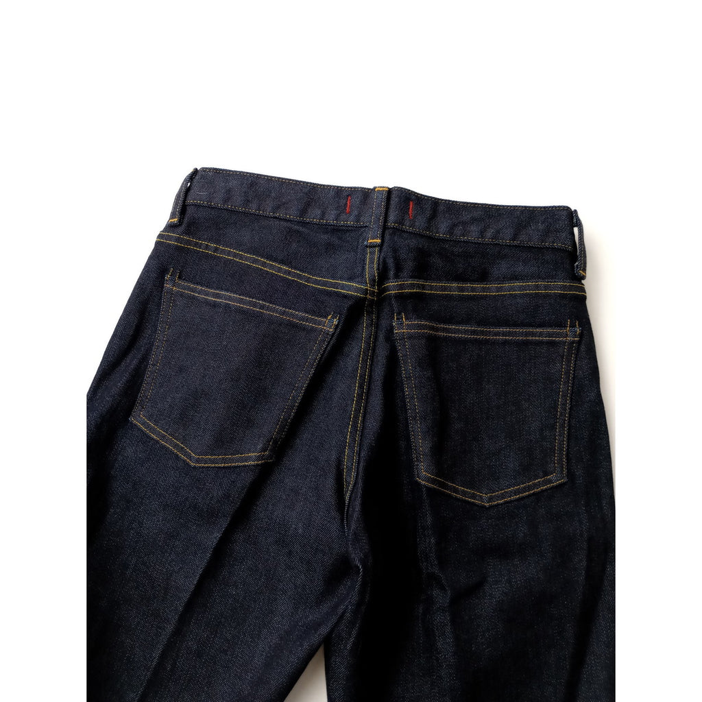 RED CARD TOKYO  レッドカード  トーキョー  テーパード  デニム パンツ  ネイビー 24 【中古】