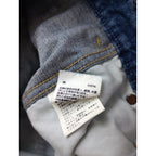 JOHNBULL   ジョンブル  デニム タック マム パンツ   ブルー  S 【中古】