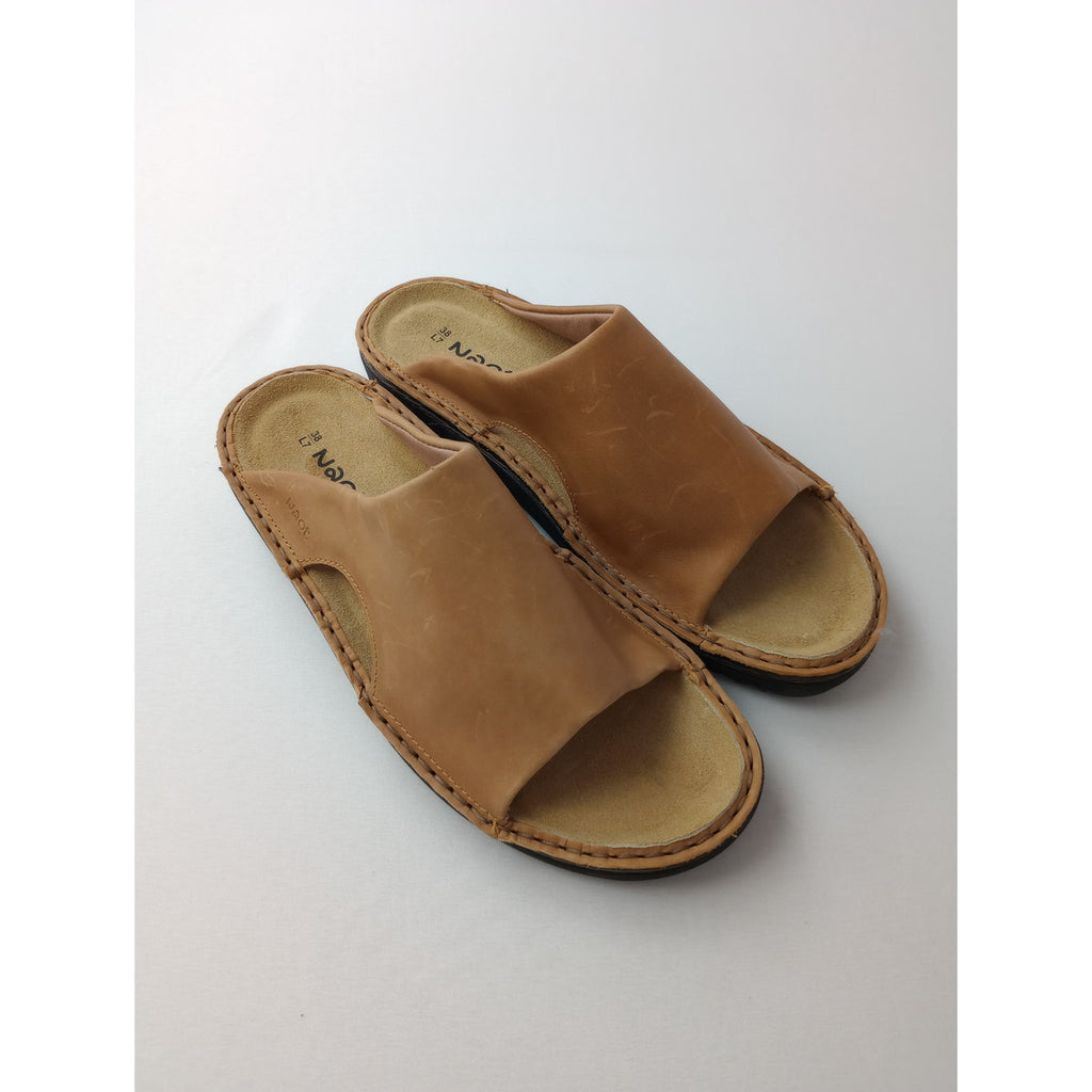 NAOT ナオト CECILIA シシリア レザーサンダル  靴 ベージュ  38 【中古】