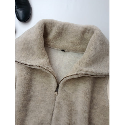 ebagos  エバゴス  スワン ベスト ウールボア アイボリー 2 (6M＋1582)  【中古】