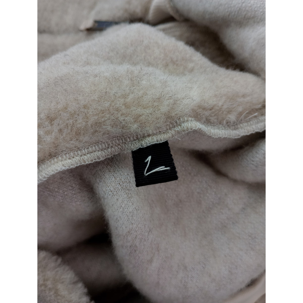 ebagos  エバゴス  スワン ベスト ウールボア アイボリー 2 (6M＋1582)  【中古】