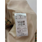 kijinokanosei キジノカノウセイ short jacket -VERKKO- ノーカラー ジャケット クリームイエロー 【中古】