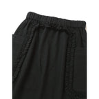 R&D.M.Co- OLDMANS TAILOR オールドマンズテーラー FRILL DECORATION SKIRT フリル デコレーション ロングスカート 黒 ブラック (6M＋2484)【中古】