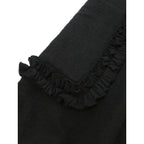 R&D.M.Co- OLDMANS TAILOR オールドマンズテーラー FRILL DECORATION SKIRT フリル デコレーション ロングスカート 黒 ブラック (6M＋2484)【中古】