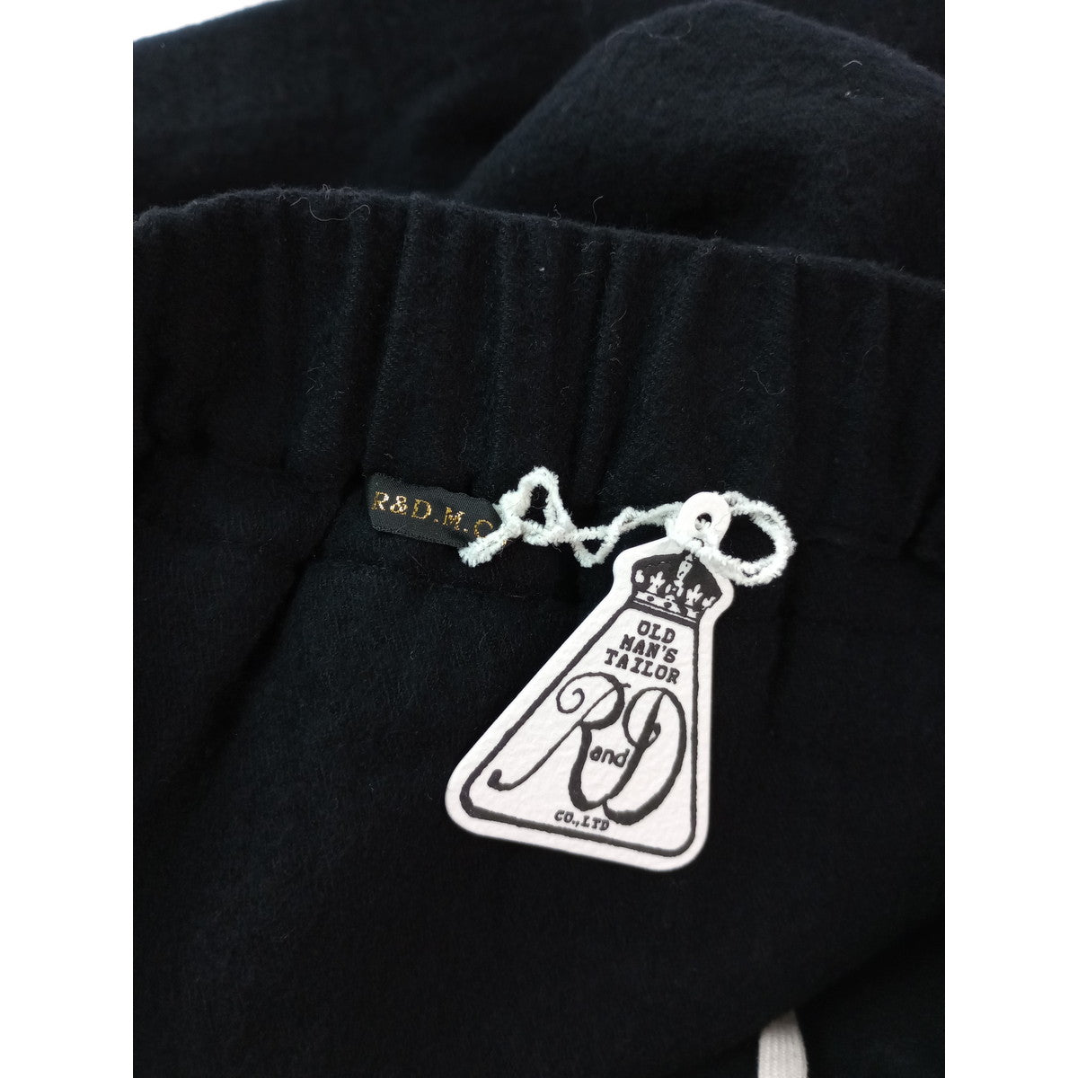 R&D.M.Co- OLDMANS TAILOR オールドマンズテーラー FRILL DECORATION SKIRT フリル デコレーション ロングスカート 黒 ブラック (6M＋2484)【中古】