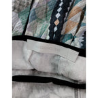 ASEEDONCLOUD アシードンクラウド Tree carol skirt Mosaic quilt print キルトパッチワーク柄 ロングスカート マルチカラー  【中古】