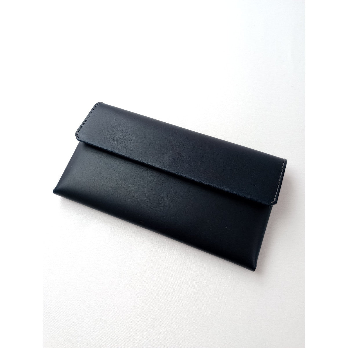 新品  safuji  サフジ  ミニ 長財布  ウォレット ネイビー