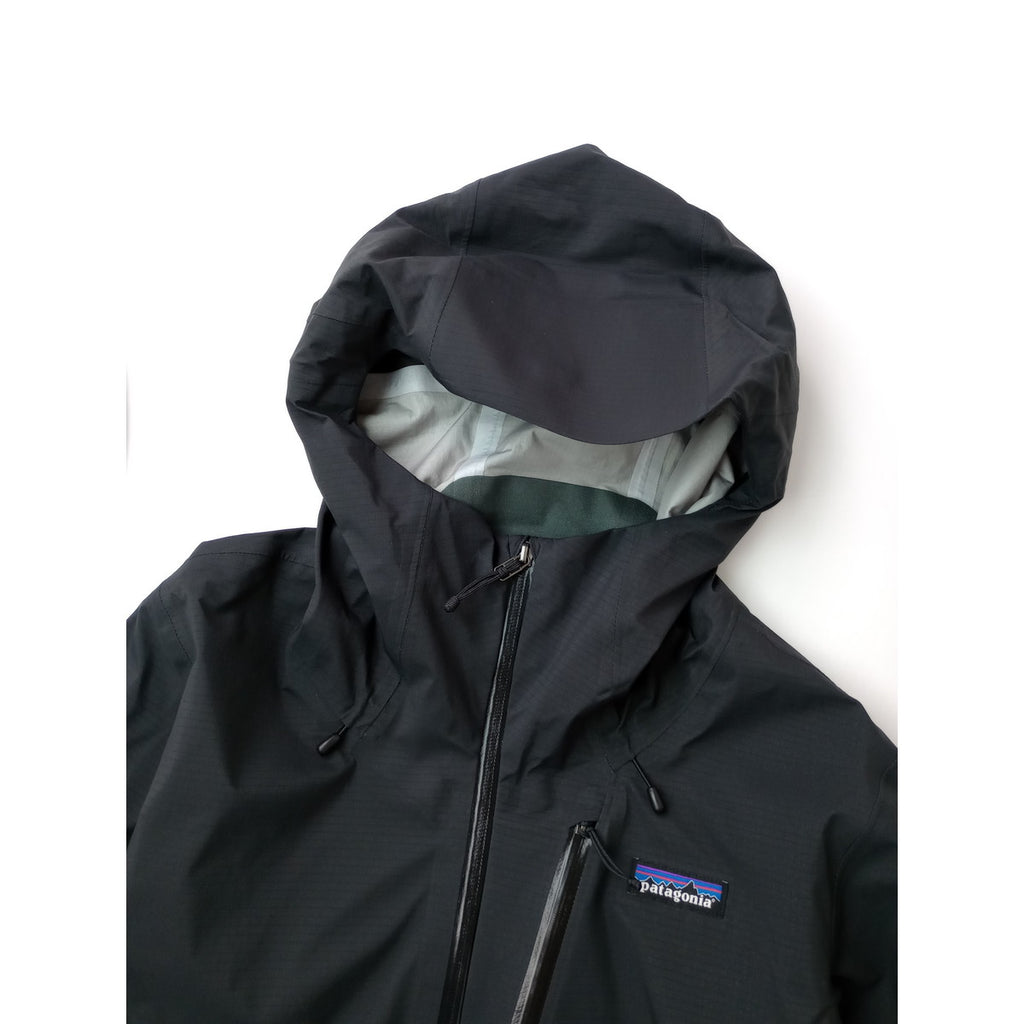 Patagonia パタゴニア ウィメンズ・グラナイト・クレスト・レイン・ジャケット  S 黒 ブラック  【中古】