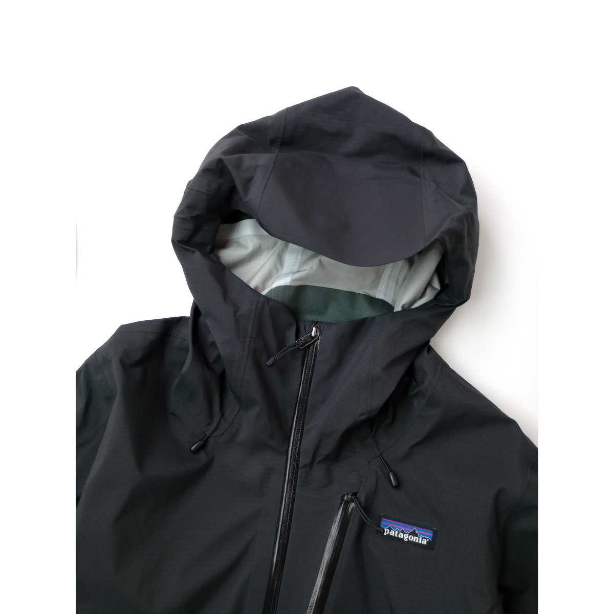 Patagonia パタゴニア ウィメンズ・グラナイト・クレスト・レイン・ジャケット  S 黒 ブラック  【中古】