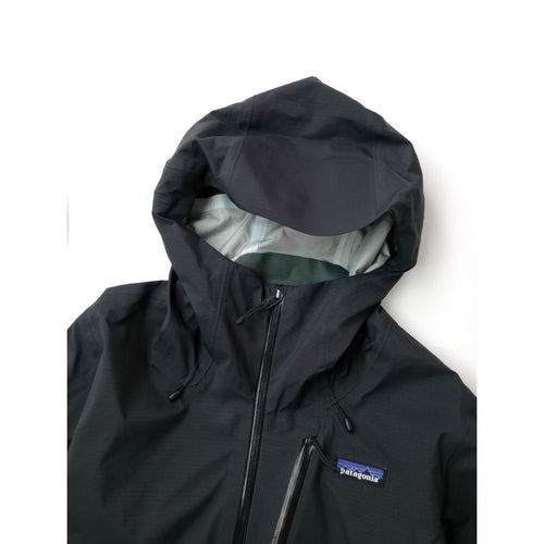 Patagonia パタゴニア ウィメンズ・グラナイト・クレスト・レイン・ジャケット  S 黒 ブラック  【中古】