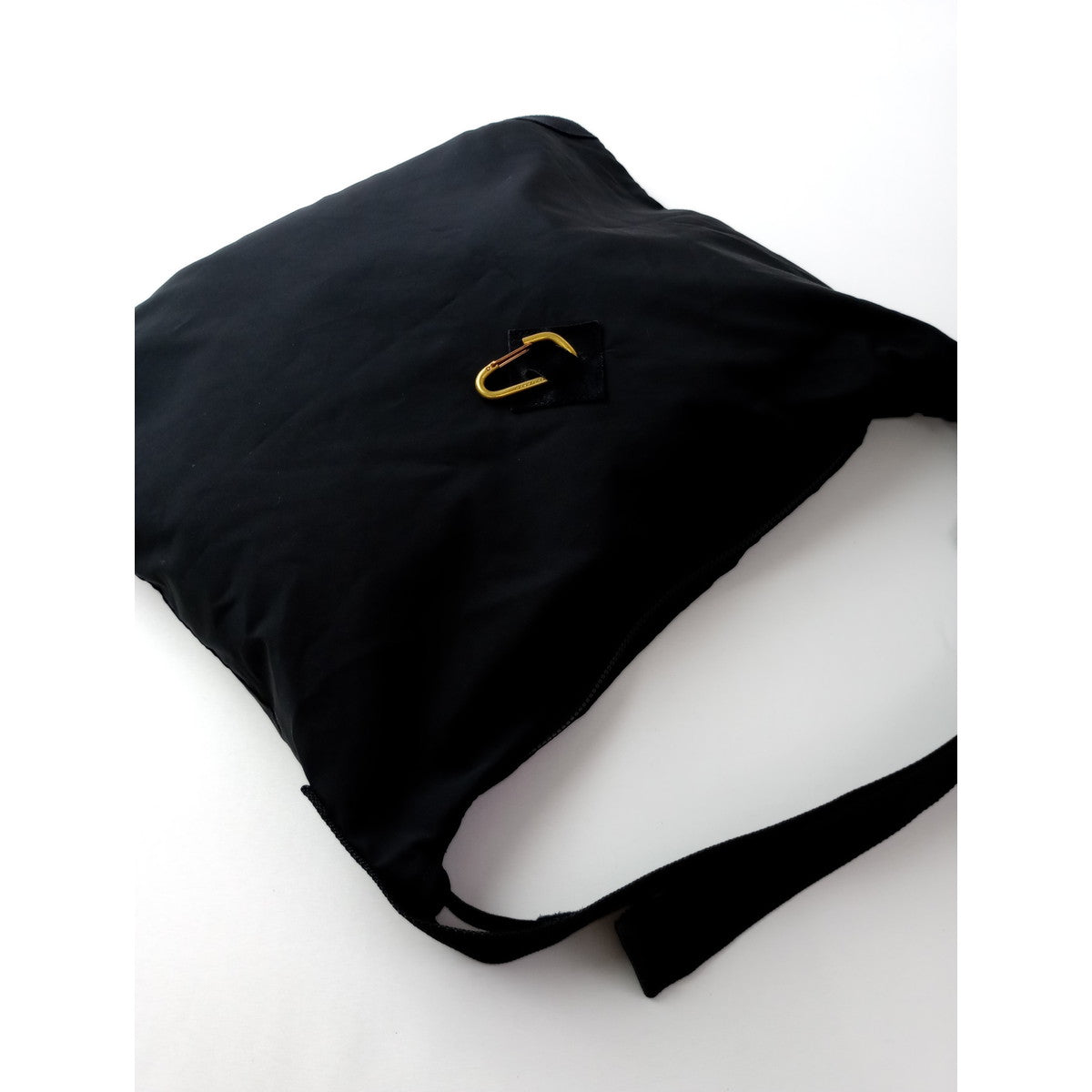 MASTER&Co. マスターアンドコー 60/40 CLOTH SHOULDER BAG with KARABINER ロクヨンクロス ショルダーバッグ＋カラビナ  黒 ブラック  【中古】