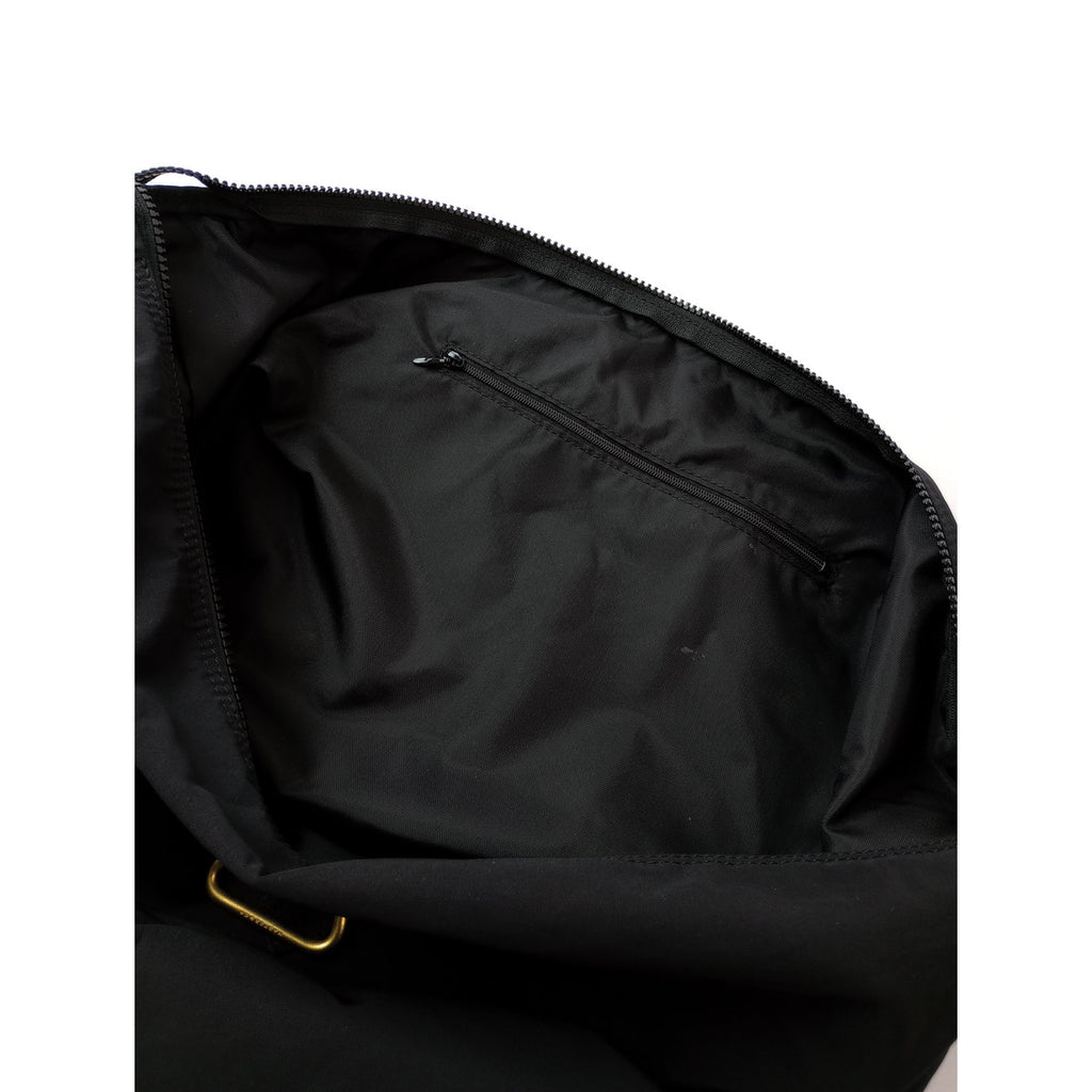 MASTER&Co. マスターアンドコー 60/40 CLOTH SHOULDER BAG with KARABINER ロクヨンクロス ショルダーバッグ＋カラビナ  黒 ブラック  【中古】