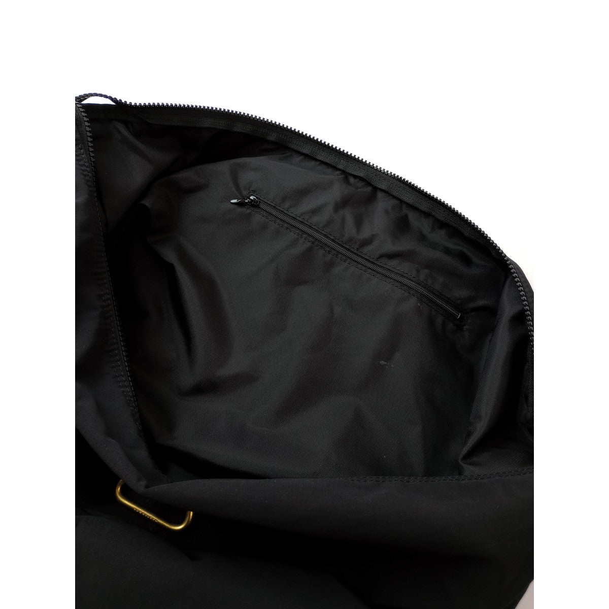 MASTER&Co. マスターアンドコー 60/40 CLOTH SHOULDER BAG with KARABINER ロクヨンクロス ショルダーバッグ＋カラビナ  黒 ブラック  【中古】