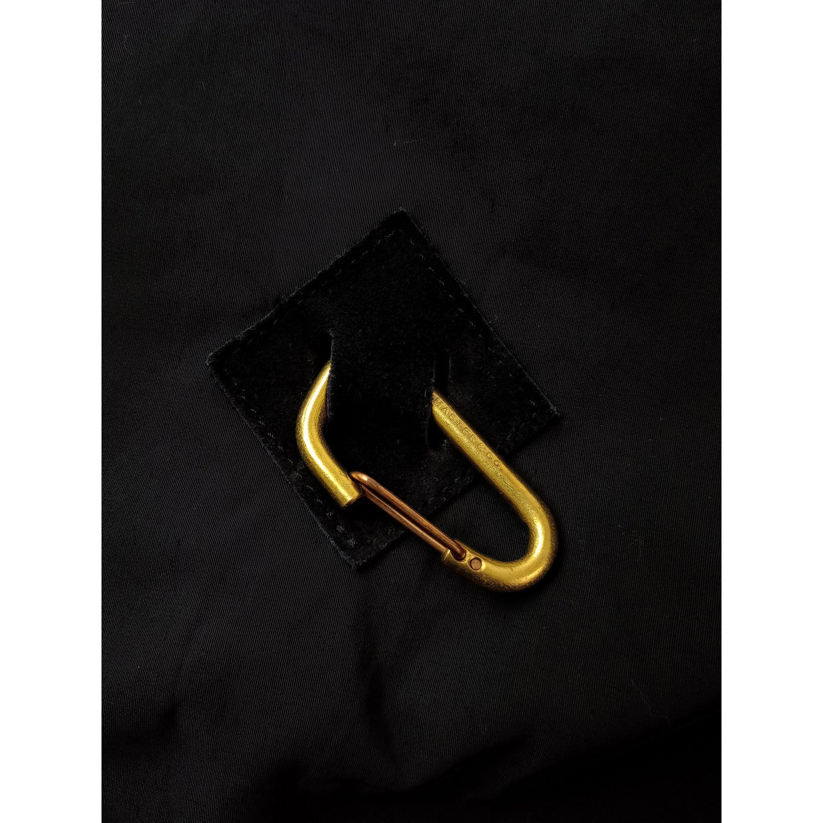 MASTER&Co. マスターアンドコー 60/40 CLOTH SHOULDER BAG with KARABINER ロクヨンクロス ショルダーバッグ＋カラビナ  黒 ブラック  【中古】