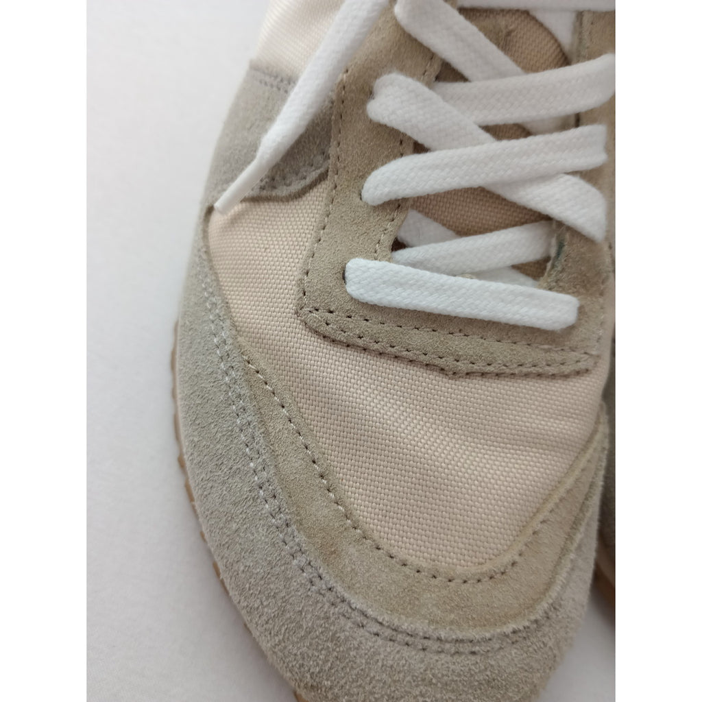 NOVESTA ノヴェスタ MARATHON スニーカー 靴  37  23.0 〜 23.5 グレー ベージュ 【中古】