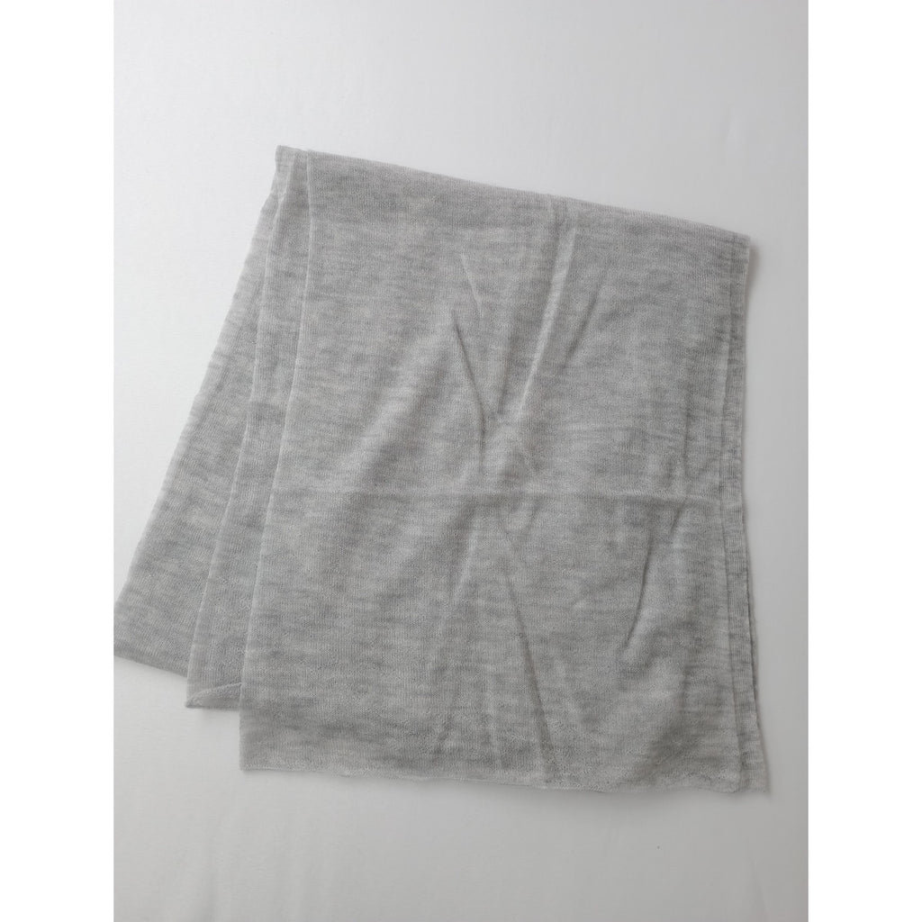 25AW Plage プラージュ PP   Pake Plage  カシミヤ100％大判ストール モヘアニットシュシュ ロープベルト ポーチ 4点セット   【中古】