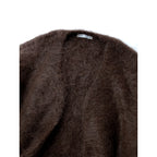 25AW   R'IAM PLAGE  リアム  プラージュ  シャギー カーディガン 羽織  ダークブラウン 【中古】