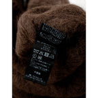 25AW   R'IAM PLAGE  リアム  プラージュ  シャギー カーディガン 羽織  ダークブラウン 【中古】