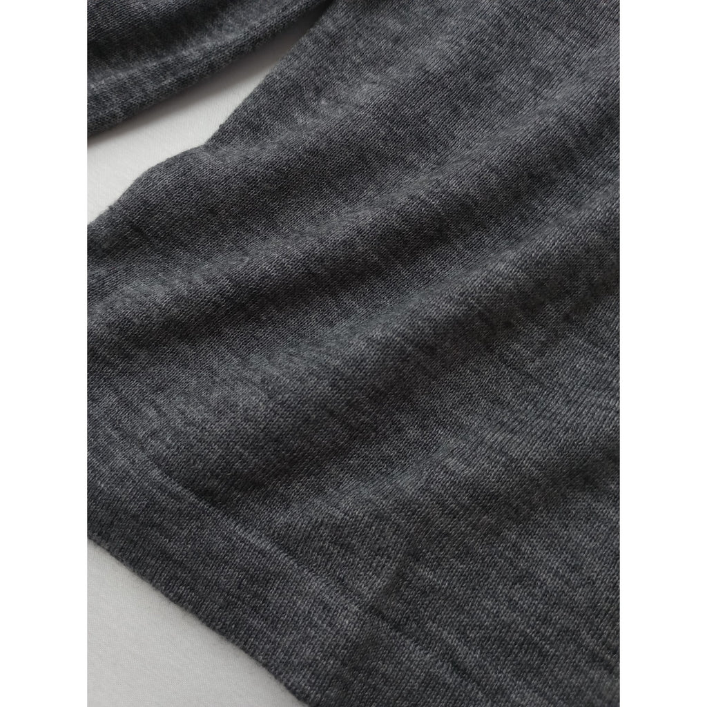 Plage  プラージュ  CU WO Fine  ニット 長袖 クルーネック  トップス  グレー  【中古】
