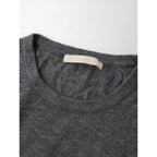 Plage  プラージュ  CU WO Fine  ニット 長袖 クルーネック  トップス  グレー  【中古】