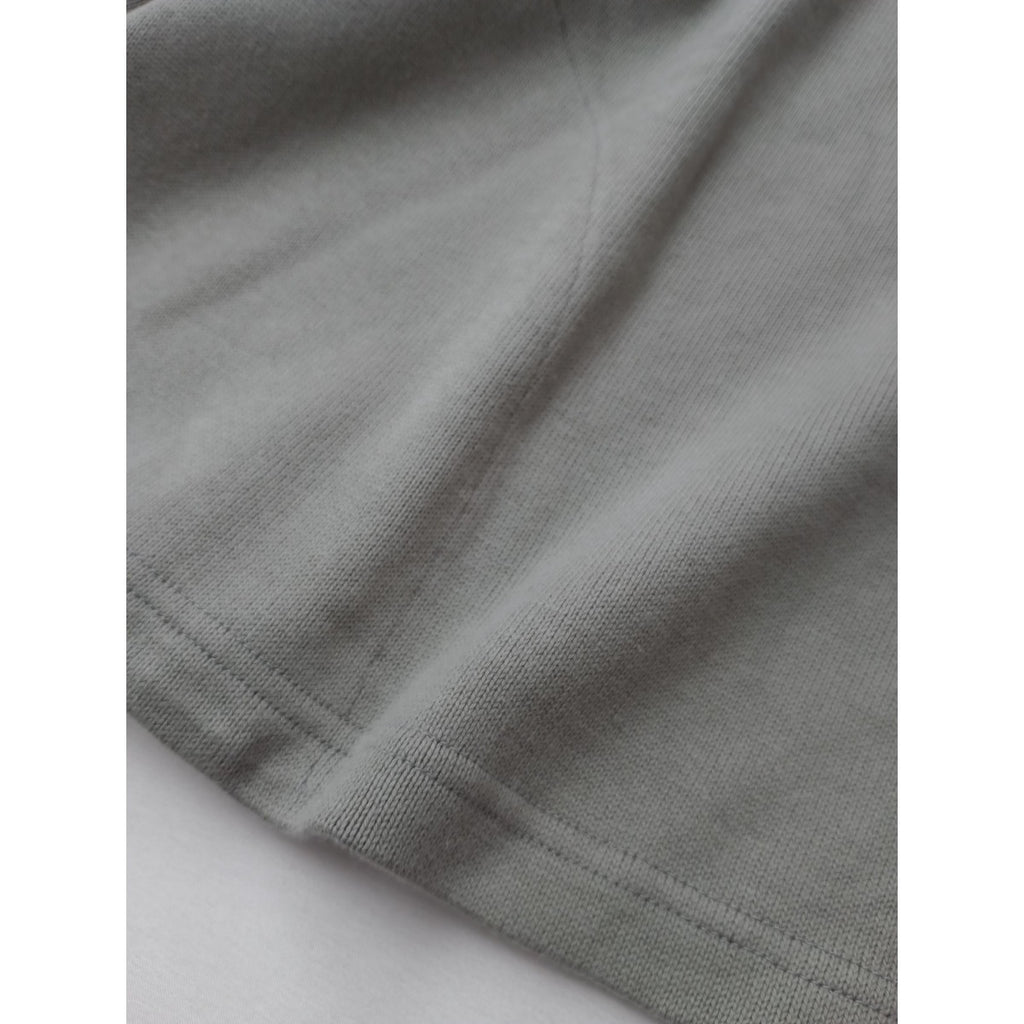 maillot マイヨ Loose Weekend Long Tee ルーズウィークエンド ロング Tee  エルボーパッチ  長袖 カットソー トップス カーキ 0 【中古】
