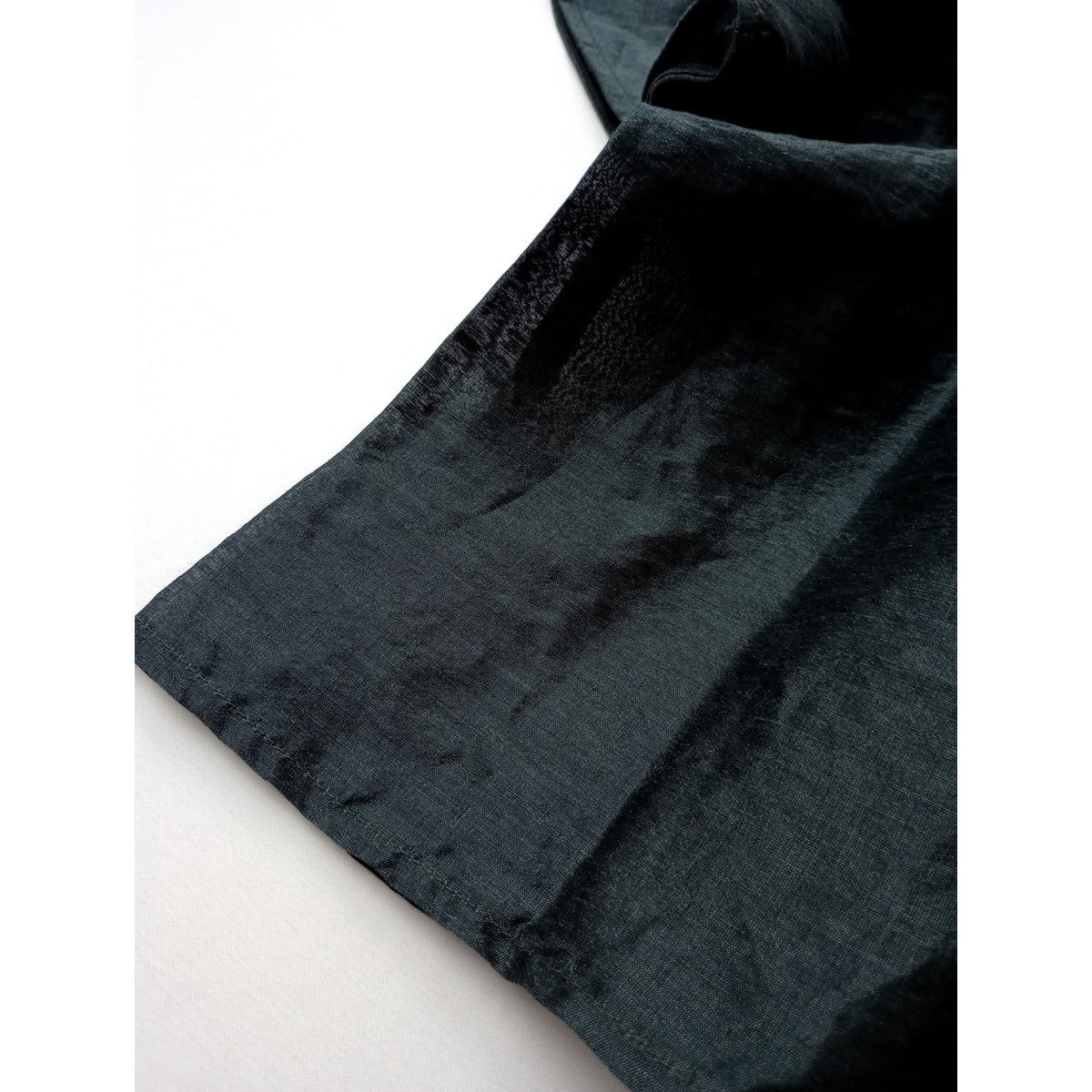 apuntob アプントビー PIETRA  イタリア製  リネン シルク プルオーバー シャツ トップス  グレー  1【中古】