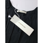 新品 ne Quittez pas ヌキテパ Cotton Organza Balloon Top コットン オーガンザ バルーン ノースリーブ トップス 黒 ブラック