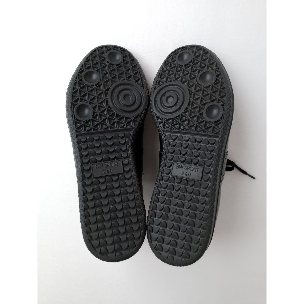 GERMAN TRAINER  ジャーマントレーナー  スニーカー 靴  黒 ブラック  24 【中古】