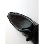GERMAN TRAINER  ジャーマントレーナー  スニーカー 靴  黒 ブラック  24 【中古】