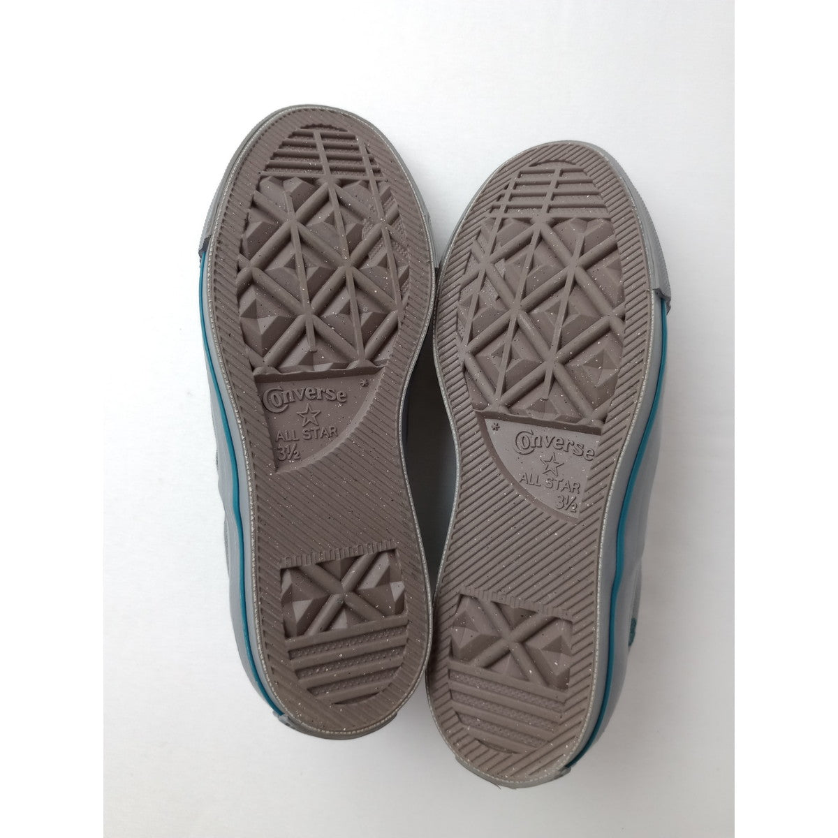 ミナペルホネン  コンバース  mina perhonen  × CONVERSE  REACT スリッポン スニーカー 靴 グレー 22.5  【中古】