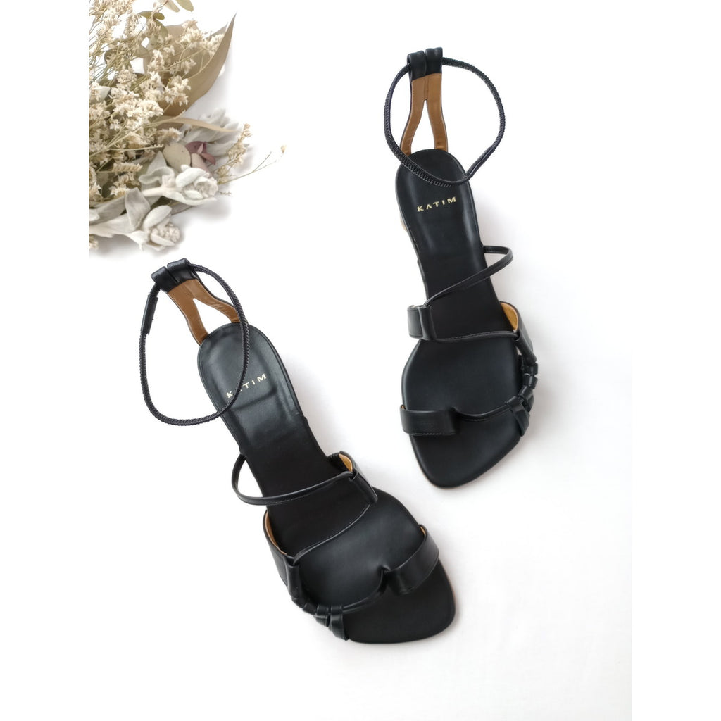 KATIM カチム CHILTERN サンダル  靴 黒 ブラック 36 1/2 【中古】