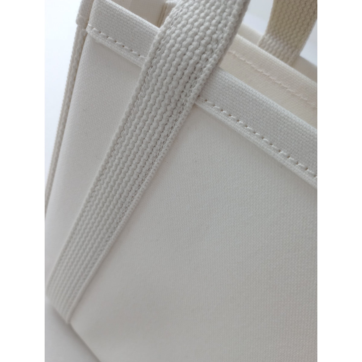 CHACOLI チャコリ FRAME COLLECTION FR 08 キャンバス ハンドバッグ  収納 白 【中古】