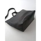 Aeta アエタ 2way shoulder tote bag レザー トートバッグ ショルダー 黒 ブラック 【中古】