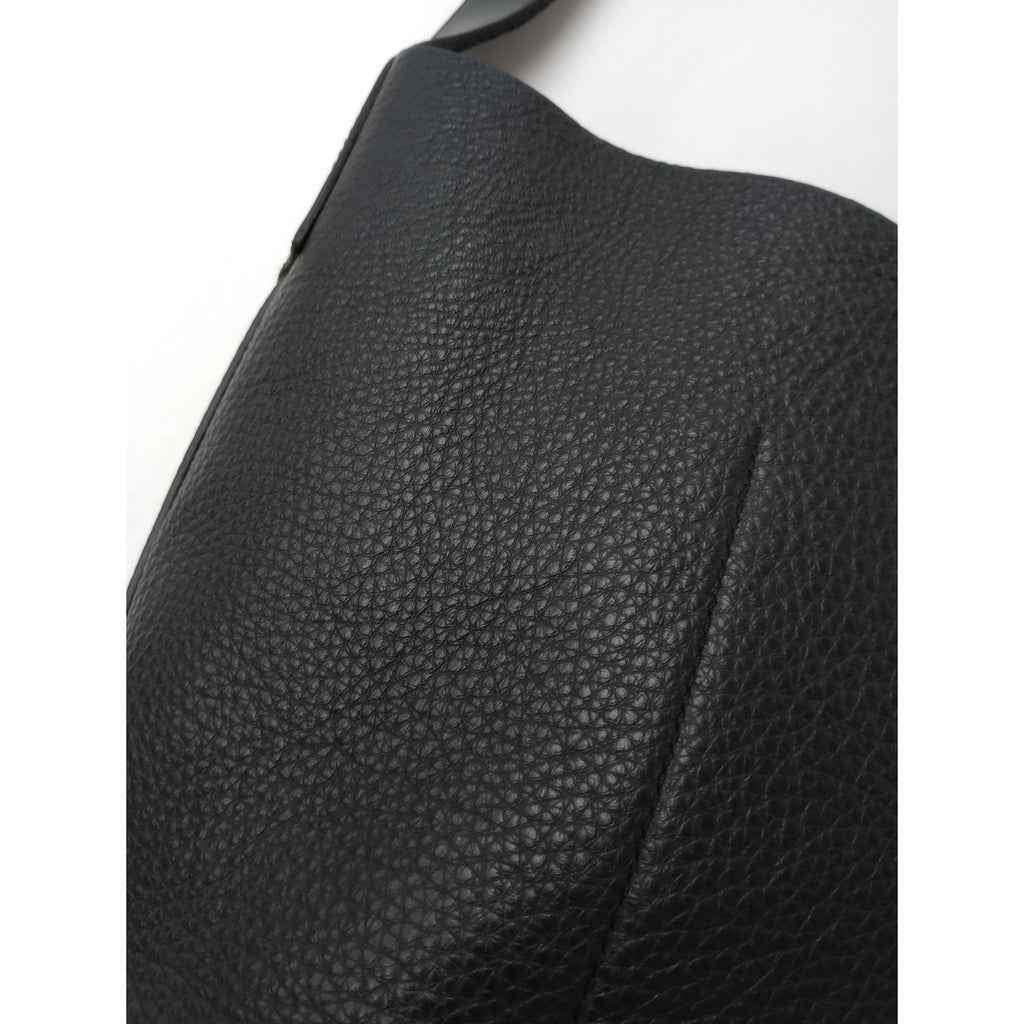 Aeta アエタ 2way shoulder tote bag レザー トートバッグ ショルダー 黒 ブラック 【中古】