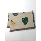 bfgf  LA アーティスト  Lilian Martinez WWA Mini Horizontal Mini Blanket  フリンジ ブランケット  マルチカラー【中古】