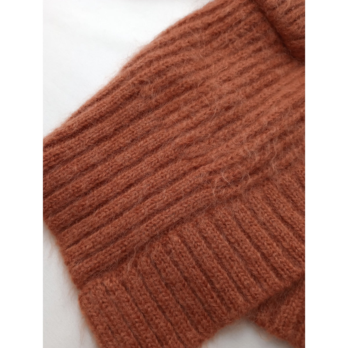 BATONER バトナ―  SUPER KID MOHAIR BIG CARDIGAN スーパーキッド モヘヤ カーディガン オレンジ  (7M＋1212)【中古】