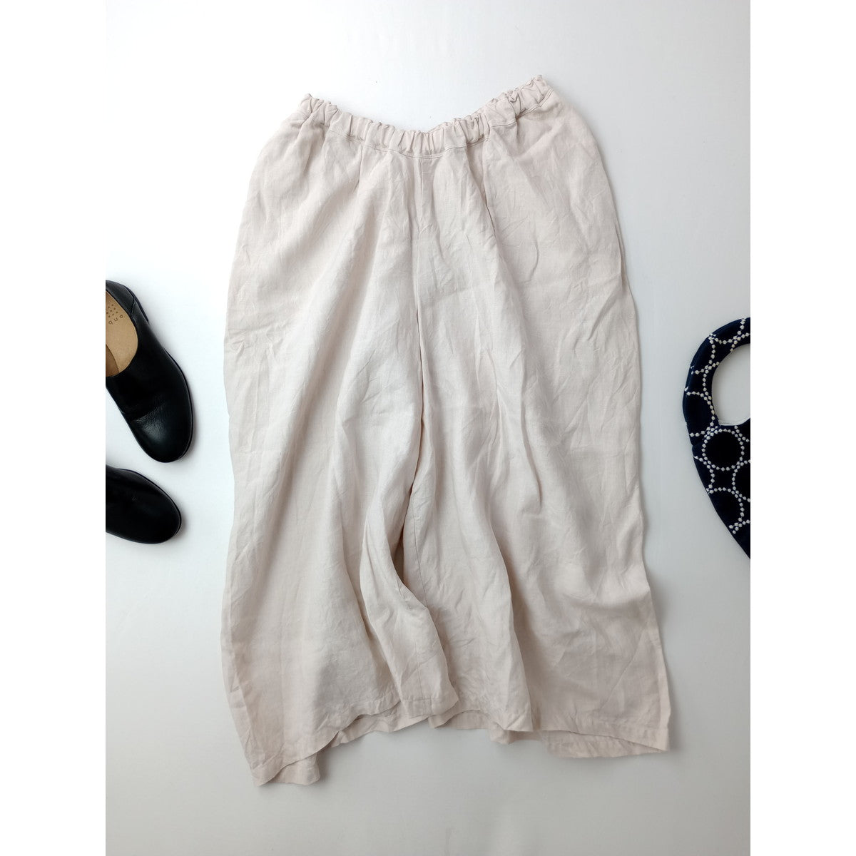 suzuki takayuki スズキタカユキ dhoti pants ドウティパンツ イージー ワイド 生成り 0【中古】