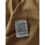 HTS  HARROW TOWN STORES ハロータウンストアズ COTTON DOUBLE OVER SHORT COAT ダブルオーバーショートコート コットン 綿 100％ ベージュ 42 【中古】