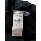 nest Robe ネストローブ リネンフリルカラーピンタックブラウス シャツ トップス 黒 ブラック  F【中古】