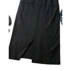 mizuiro ind ミズイロインド ウール 毛 混 ロングワンピース ノースリーブ 黒 ブラック  【中古】