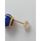 Bon Magique ボン マジック K18 ピアス ブルー  【中古】