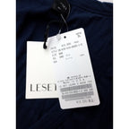 新品 LE SET ル セット  LAURA V NECK TEE 半袖 カットソー トップス ネイビー 999