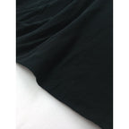 humoresque ユーモレスク two-ply dress ロングワンピース  黒 ブラック 38【中古】