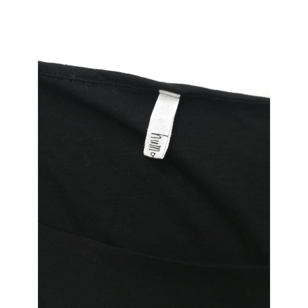 humoresque ユーモレスク two-ply dress ロングワンピース  黒 ブラック 38【中古】