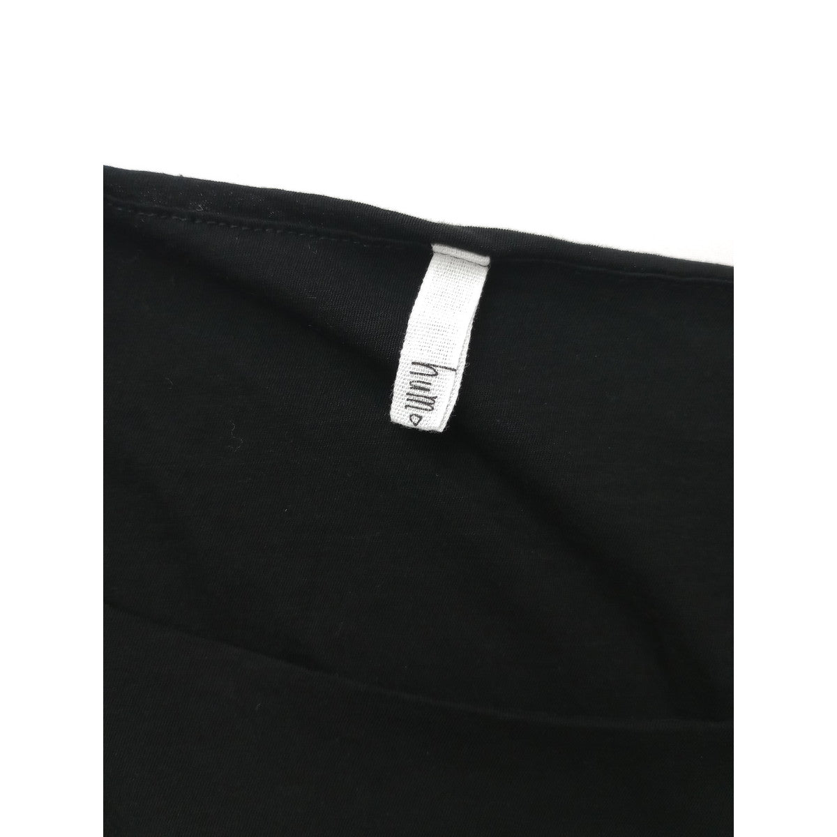 humoresque ユーモレスク two-ply dress ロングワンピース  黒 ブラック 38【中古】