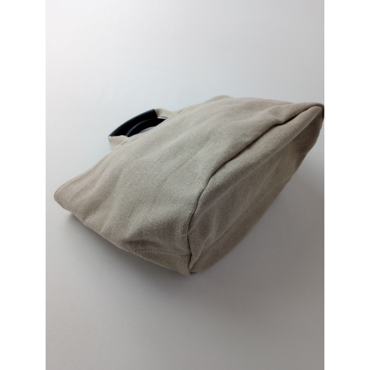 ARTS&SCIENCE アーツアンドサイエンス Laundry basket STANDARD ランドリーバスケット レザー ハンドル キャンバス トートバッグ 生成り 【中古】